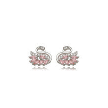 BRINCO CISNE CRAVEJADO ROSA INSPIRAÇÃO