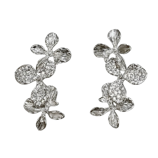 BRINCO EAR CUFF PÉTALAS CRAVEJADAS