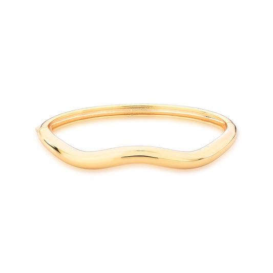BRACELETE LISO FRENTE CURVO