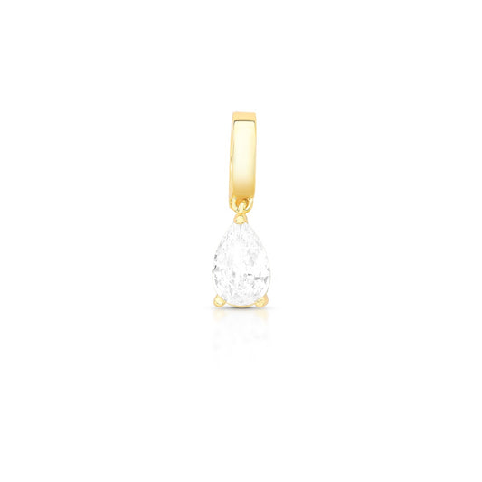 PINGENTE FECHO CLICK PEDRA GOTA